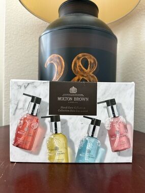 Molton Brown Hand Wash Care Collection - Assorted Pink, Yellow, Blue Bottles